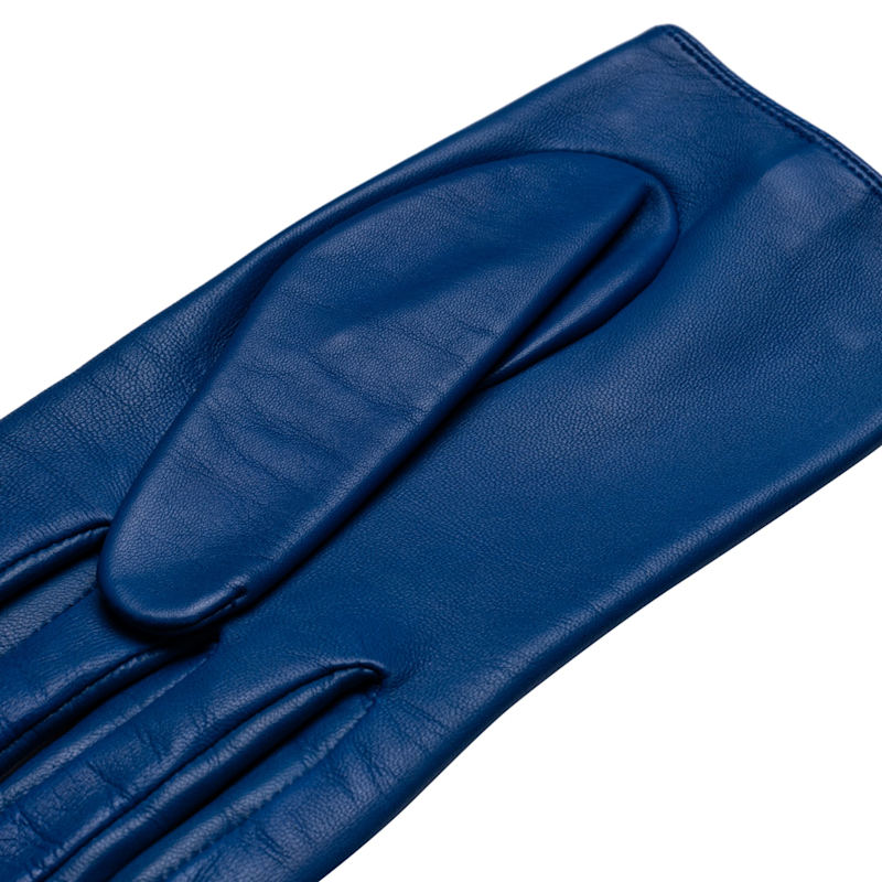 Thumbnail of Rimini - Women's Leather Driving Gloves In Royal Blue image