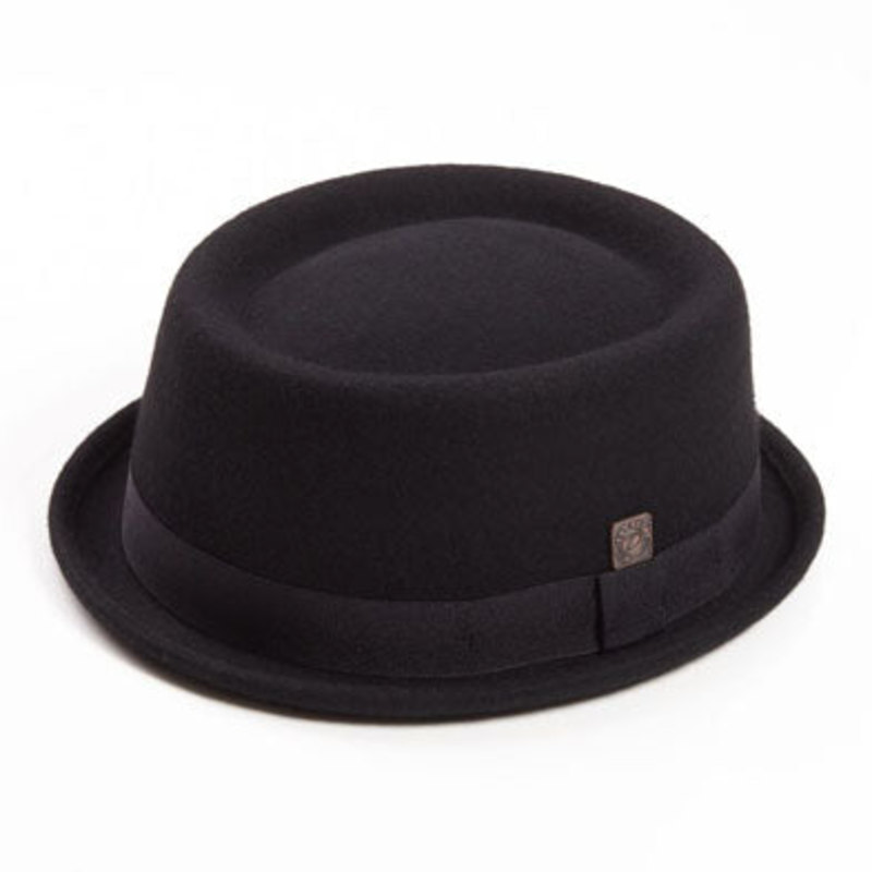 Thumbnail of Jack Black Felt Skimpy Brim Short Brim Rude Boy Mod Style Porkpie Hat image