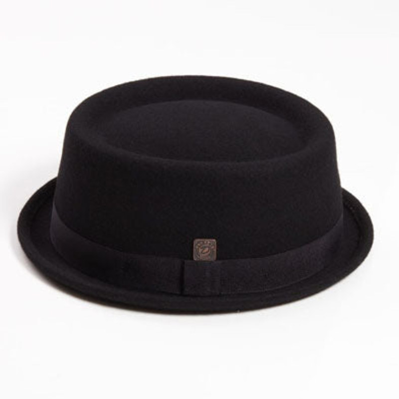 Thumbnail of Jack Black Felt Skimpy Brim Short Brim Rude Boy Mod Style Porkpie Hat image