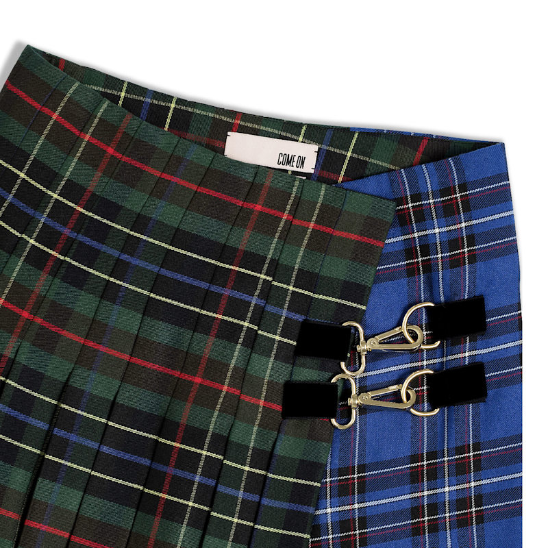 Thumbnail of Jack Skirt Tartan Midi Green image