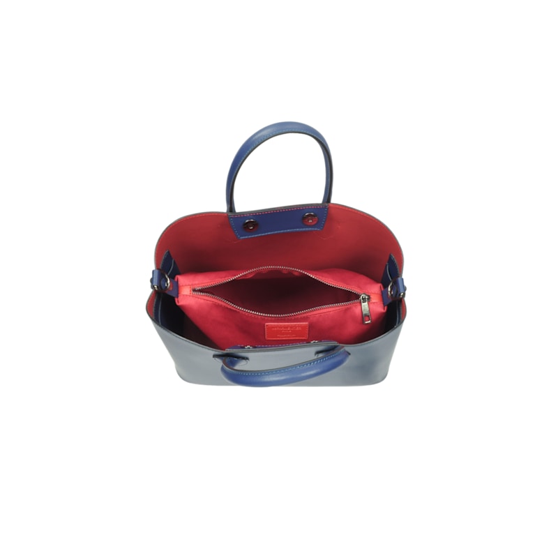 Thumbnail of Jackie Leather Tote Bag - Blue image