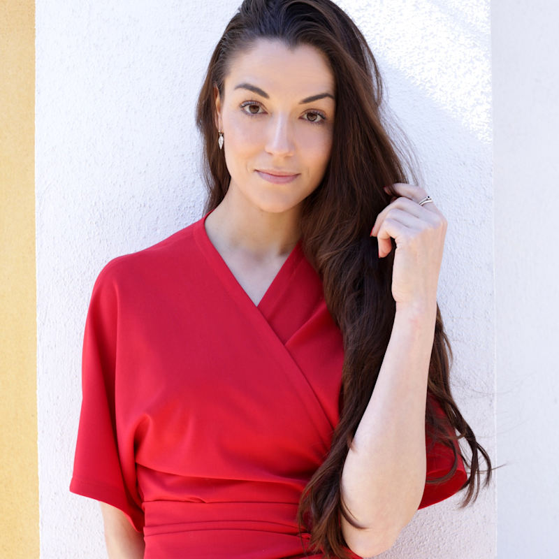 Thumbnail of Jade Dress Red image