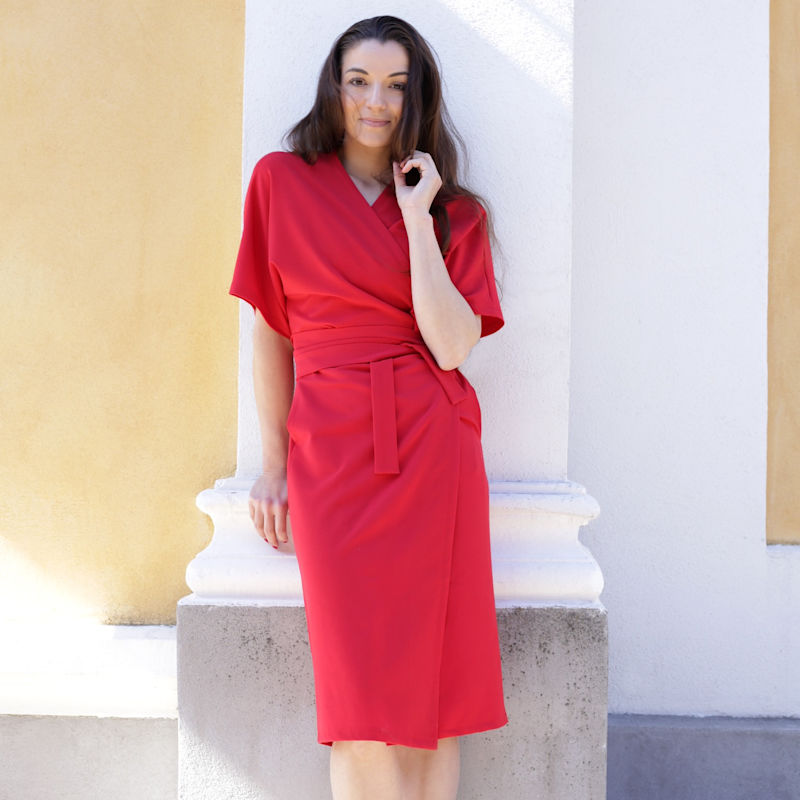 Thumbnail of Jade Dress Red image