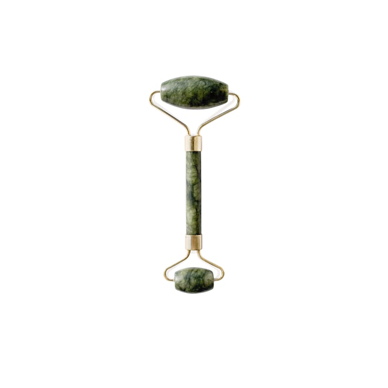 Thumbnail of Jade Stone Face Roller In Green image