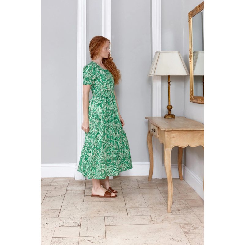 Thumbnail of Jaipur Green Cotton Dress image