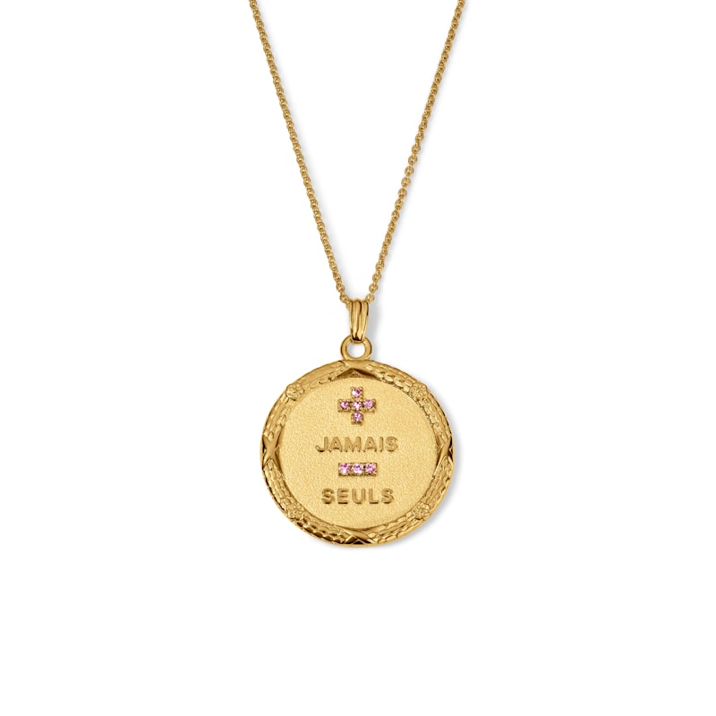 Thumbnail of Jamais Seuls Pendant - Gold Vermeil image