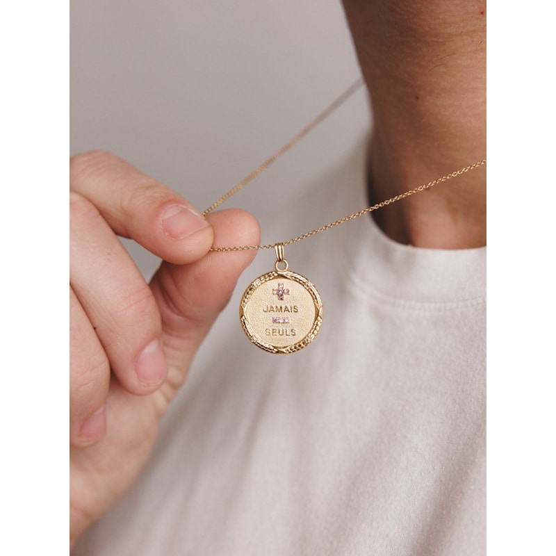 Thumbnail of Jamais Seuls Pendant - Gold Vermeil image