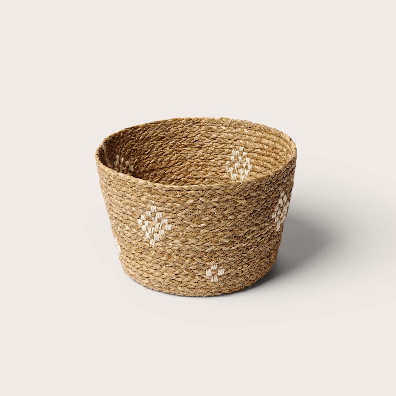Thumbnail of Jamdani Basket - Small image