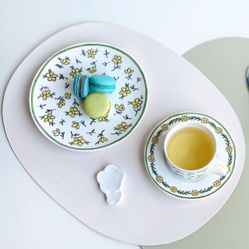 Thumbnail of Deco Placemats, Set Of Two - Ivory image