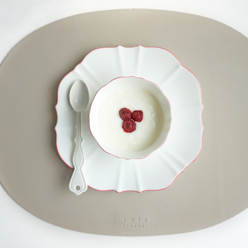 Thumbnail of Deco Placemats, Set Of Two - Light Beige image