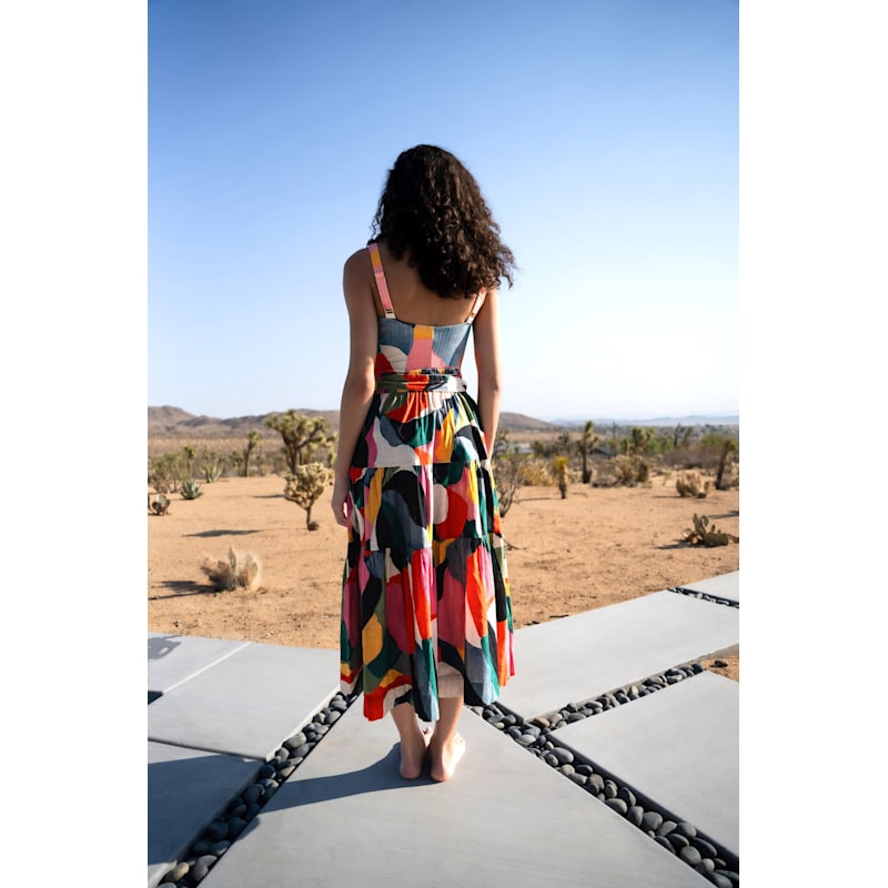 Thumbnail of Jori One Piece In Carta Colorblock Texture image