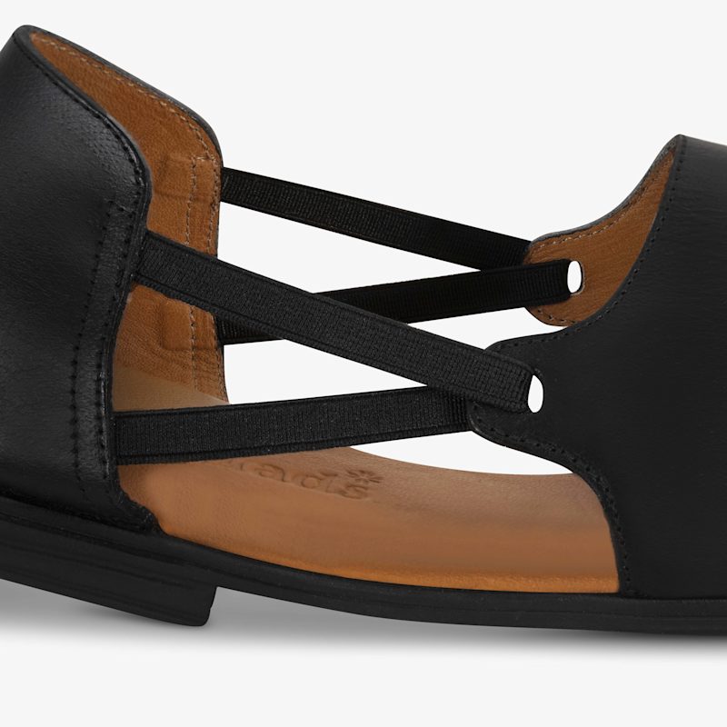Thumbnail of Jet Black Peep Toes image