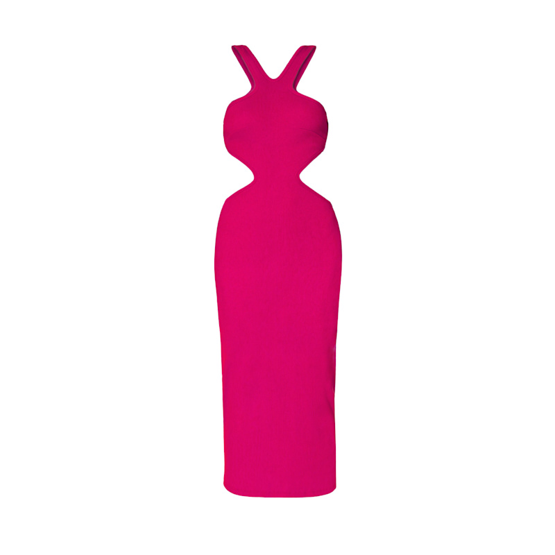 Thumbnail of Giselle Hot Pink Dress image