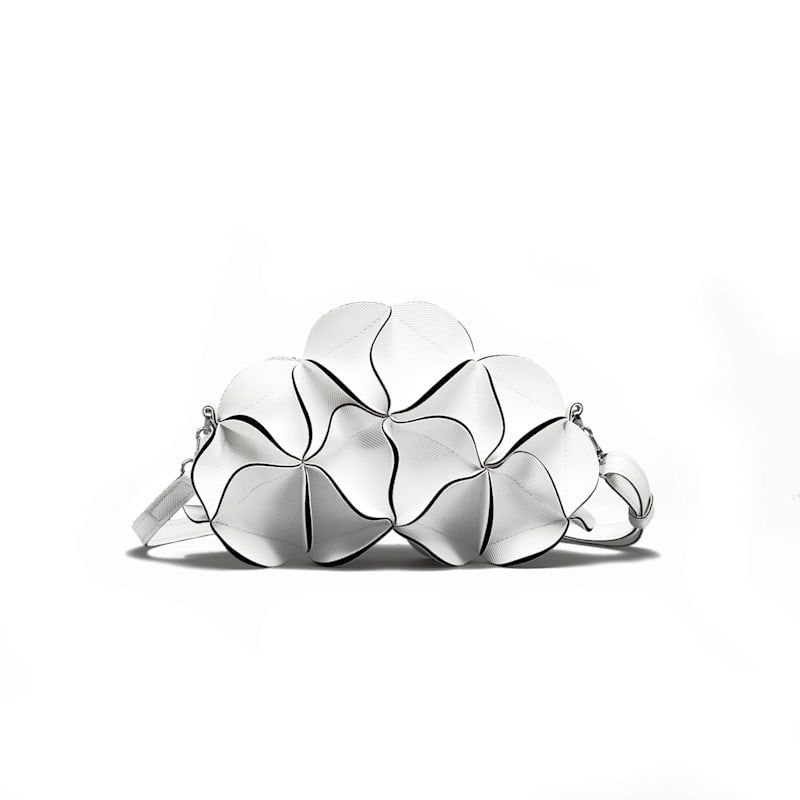 Thumbnail of Blossom Shoulder Bag Cloud - White image