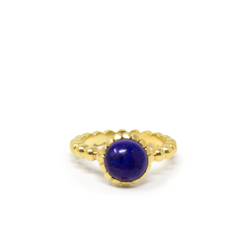 Thumbnail of Lapis Beady Stacking Ring image