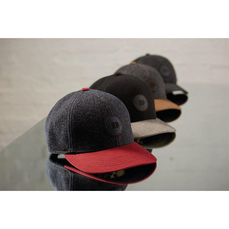Thumbnail of Johnny Burgundy Wool Baseball Cap image