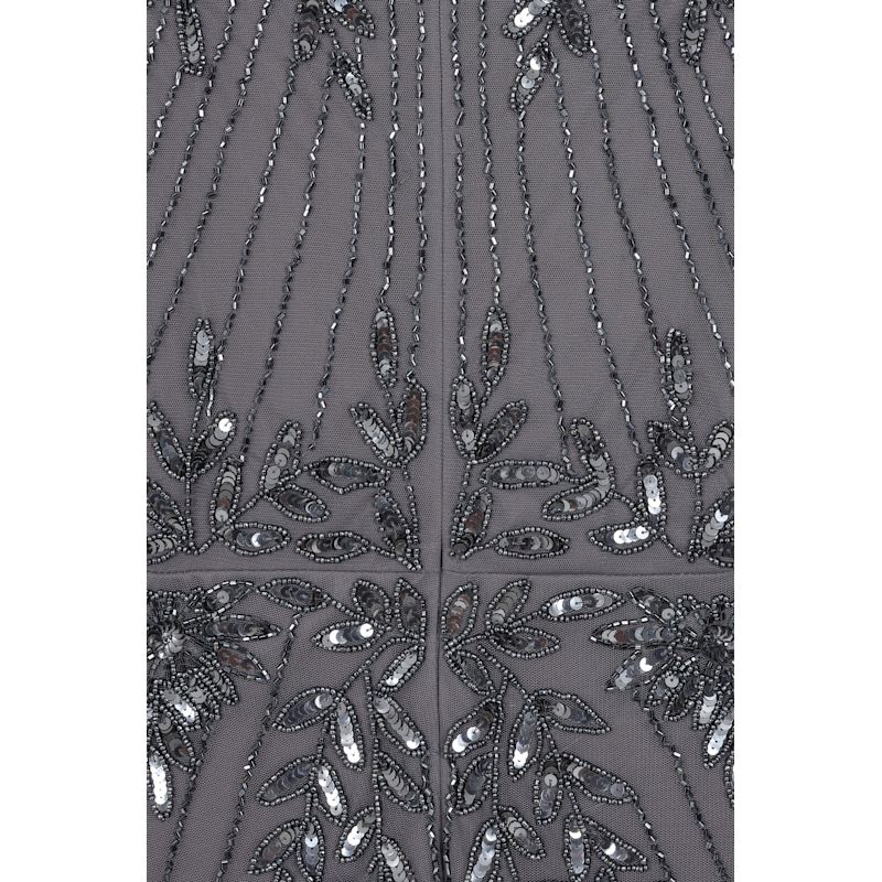 jora embroidered peasant dress Marcella | Jora Long Sleeve Dress in Black | Women's Size Medium | Sustainable European Jersey main image 1