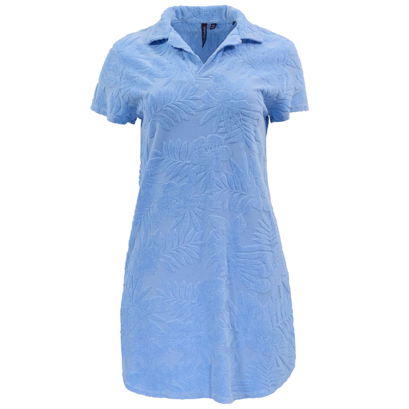 Thumbnail of Josephine Blue Womens Terry Toweling Dress image