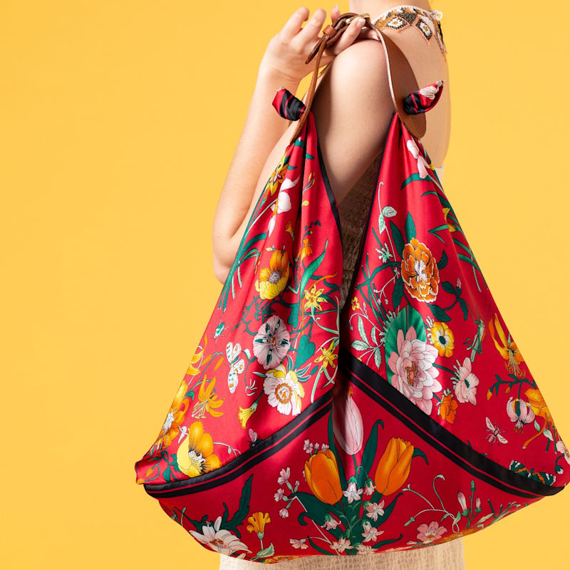 Thumbnail of Joy Bag Scarf - Red Scarf image