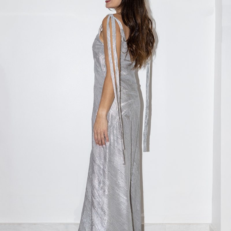 Thumbnail of Joy Dress In Silver image