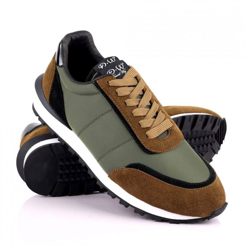 Thumbnail of Boston Smart Trainers In Green Khaki image