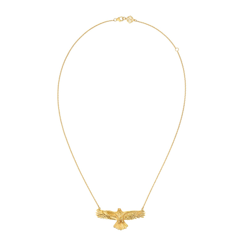 Thumbnail of Eagle Necklace Gold image