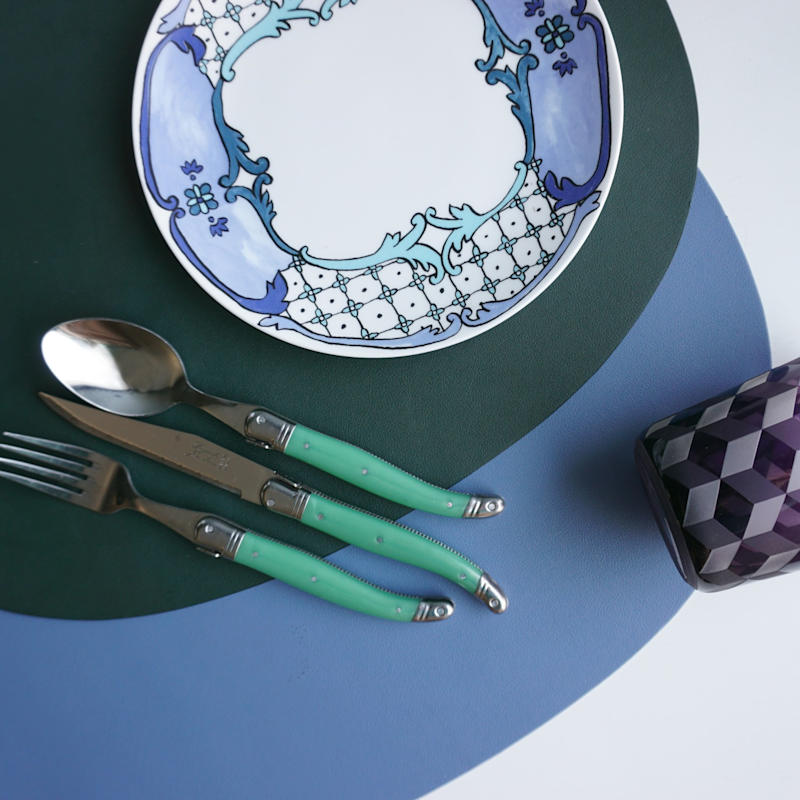 Thumbnail of Deco Placemats, Set Of Two - Light Blue image
