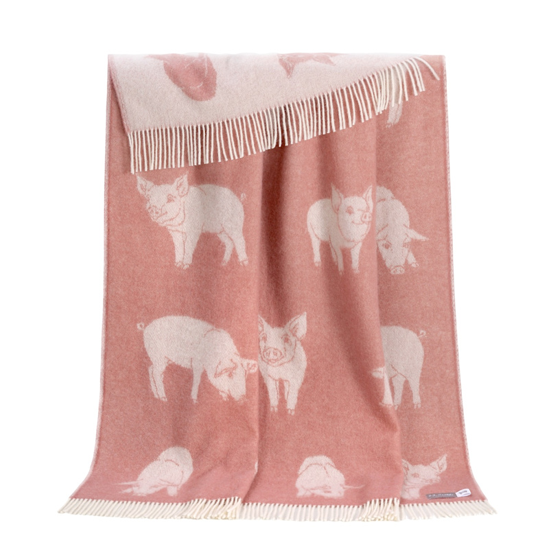 Thumbnail of Piglet Wool Throw image