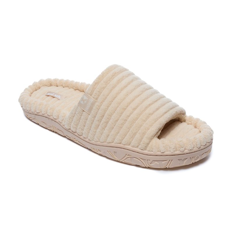 Thumbnail of Judy - Jumbo Cord Slipper Slider - Gingerbread/Brown image