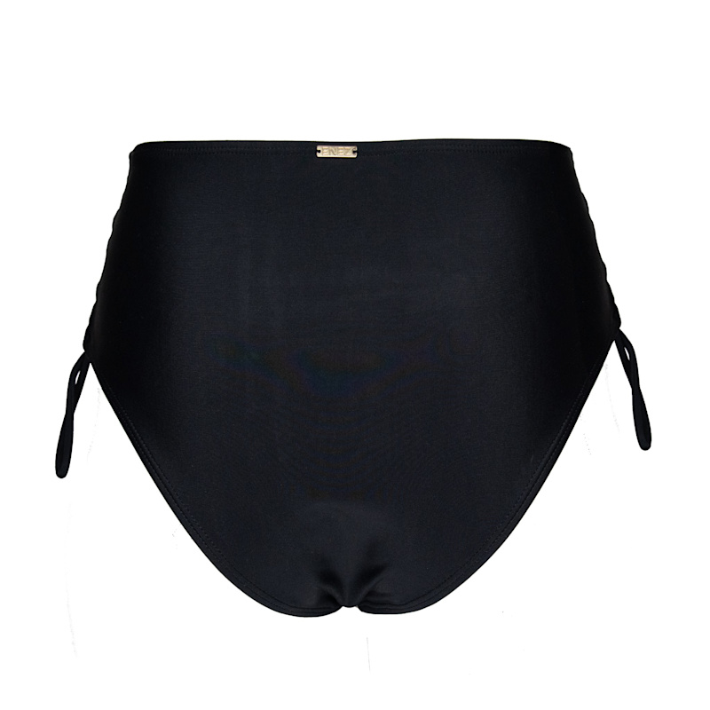 Thumbnail of Juliet High Waisted Adjustable Bikini Bottom - Black image