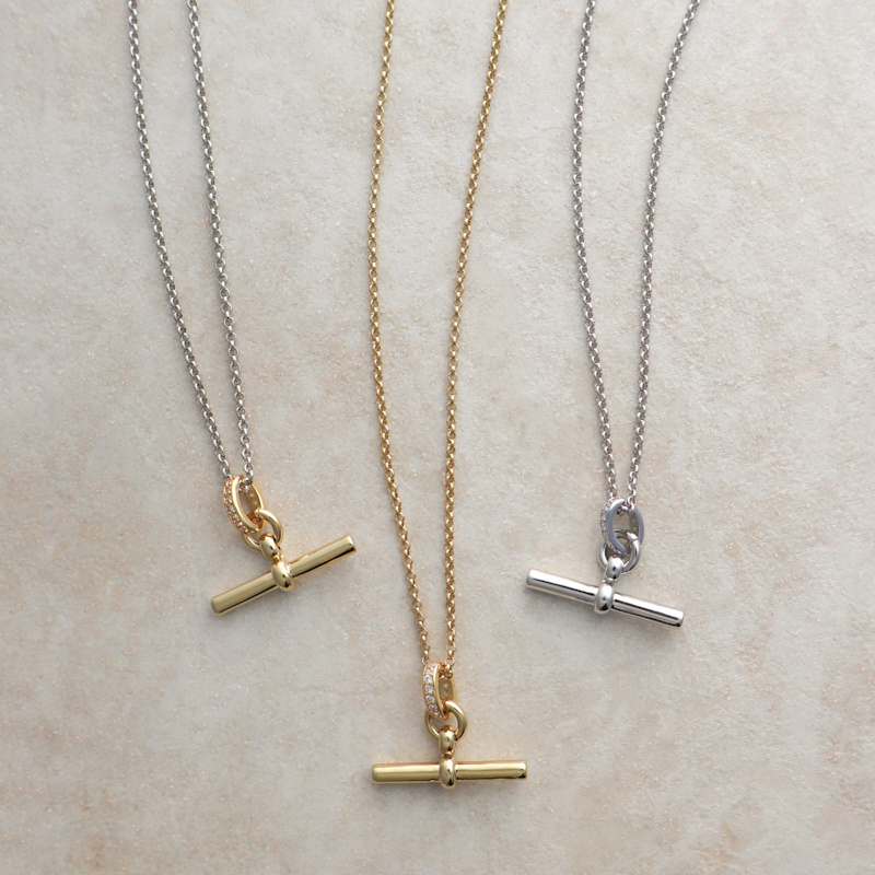 Juliette T Bar Necklace | Hye Jane Jewelry | Wolf & Badger
