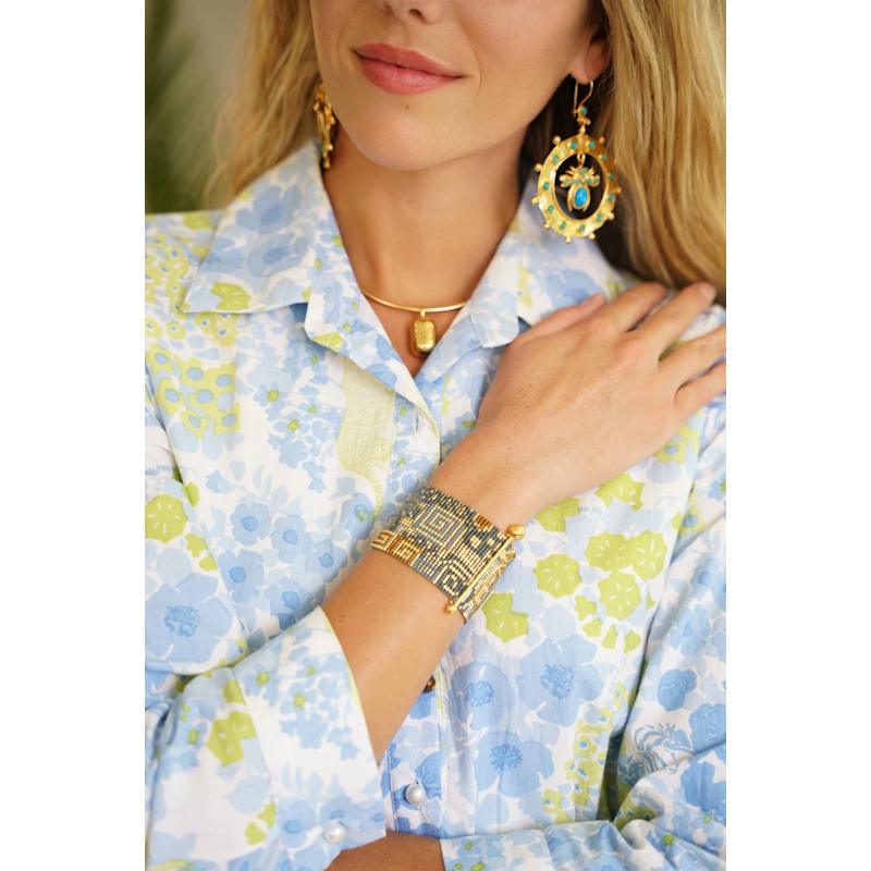 Thumbnail of June Dress Brazil Blue image