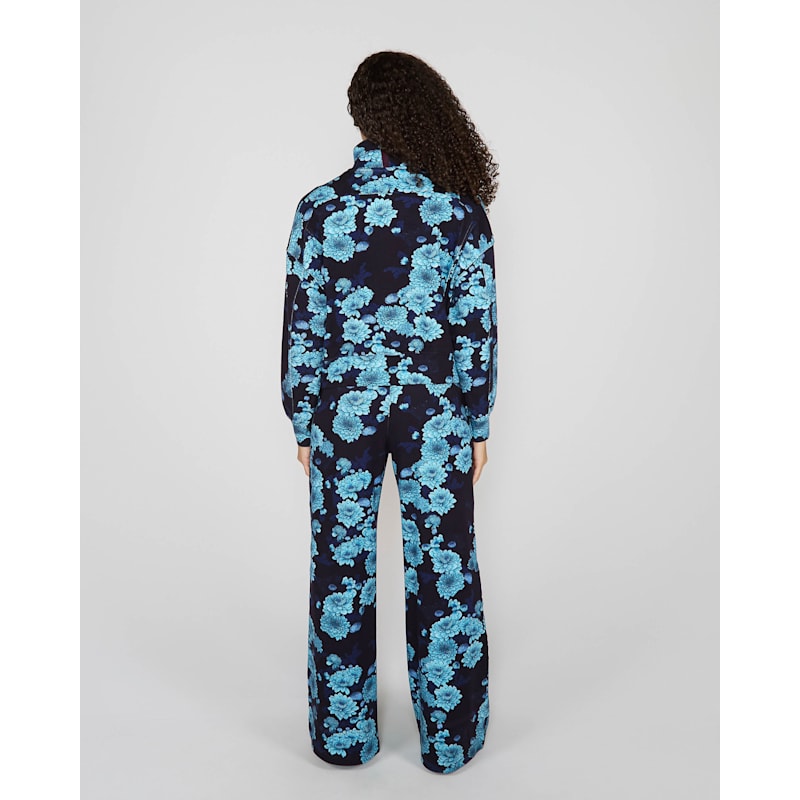 Thumbnail of June Serious Floral Jacket - Navy image