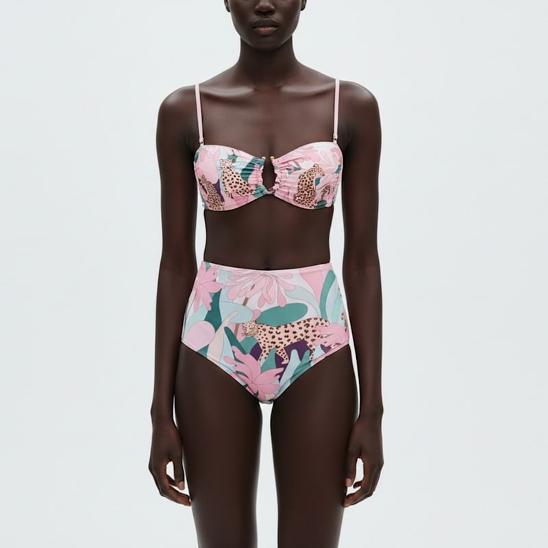 Thumbnail of Jungle Rose Reversible Bikini Bottom image