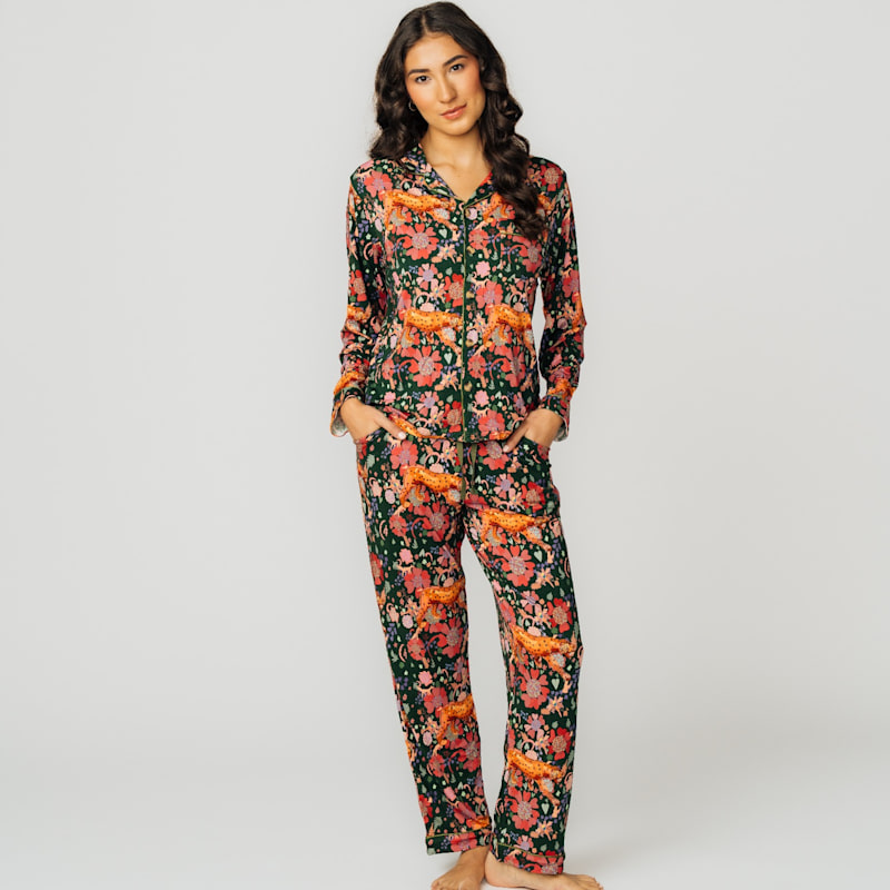 Thumbnail of Jungle Walk Bamboo Pajamas image