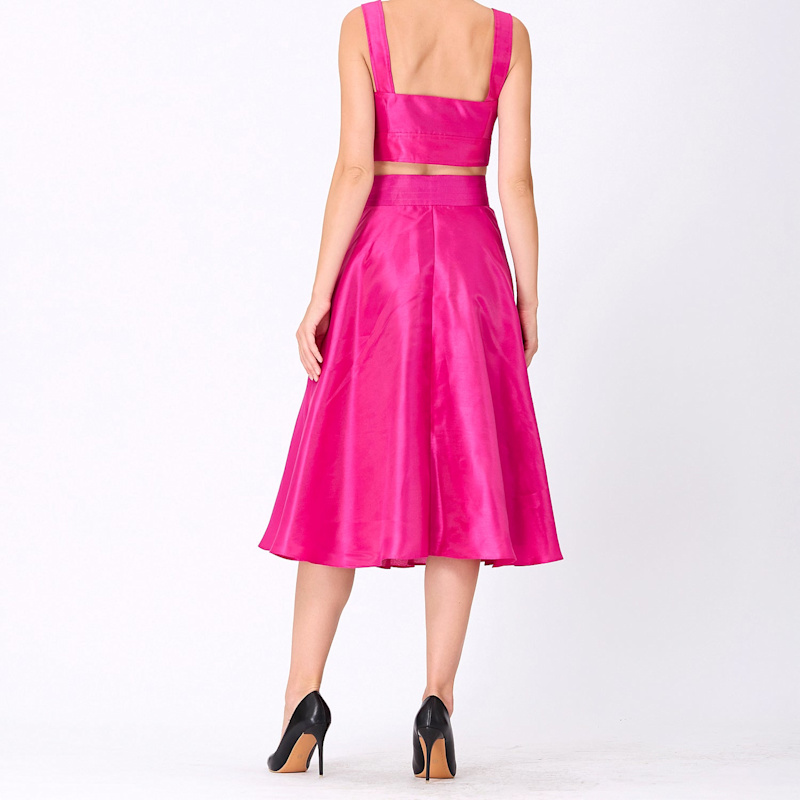 Thumbnail of Flared Taffeta Skirt image