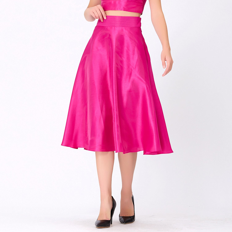 Thumbnail of Flared Taffeta Skirt image