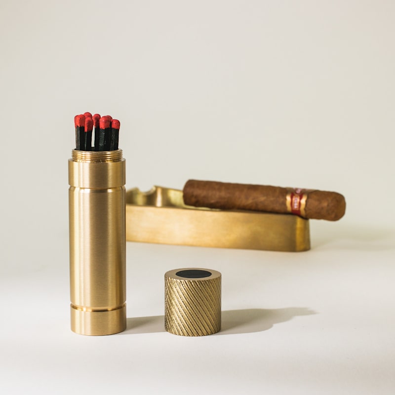 Thumbnail of Brass Match Safe image