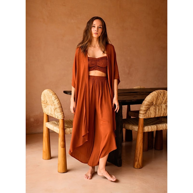 flowy kimono dress Long Wrap Around Kimono Dress | Open Kimono Rob With Belt | Hippie Clothing  | Black Tribal Pool Over | Resort | Vacation | Festival | Beach
