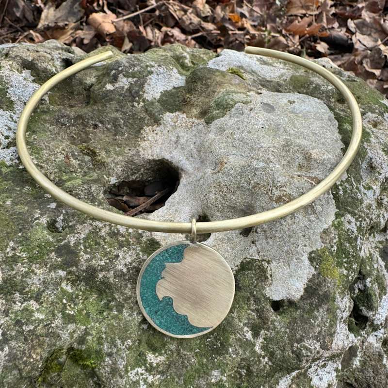 Thumbnail of Kaia Malachite Choker image