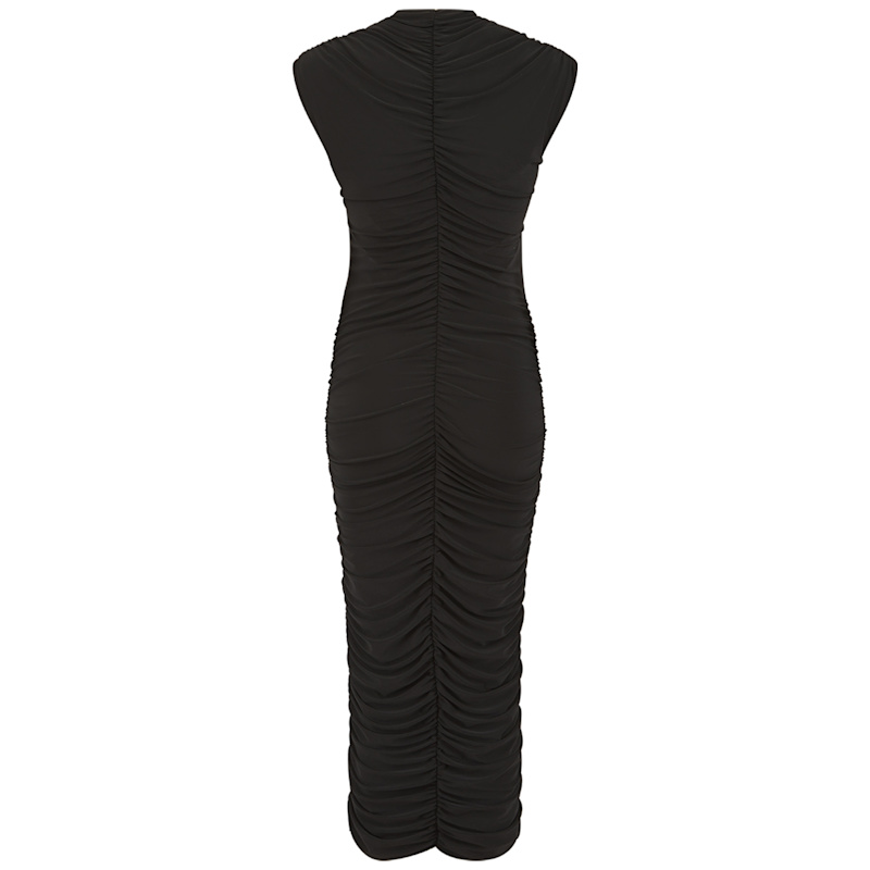 Thumbnail of Kalina Midi Dress In Navsoul Black image