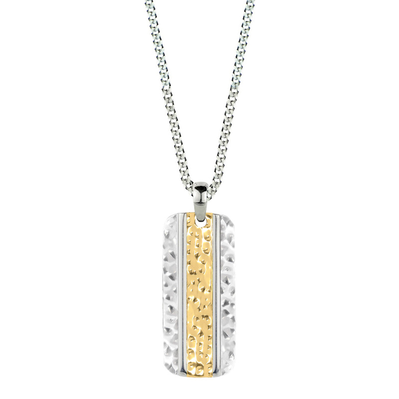 Thumbnail of Karma Fortune Men's Silver Necklace image
