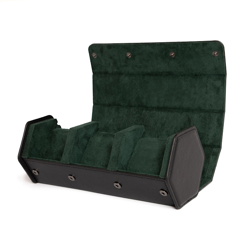Thumbnail of Kennett Three Piece Hexagon Watch Case Black & Green image