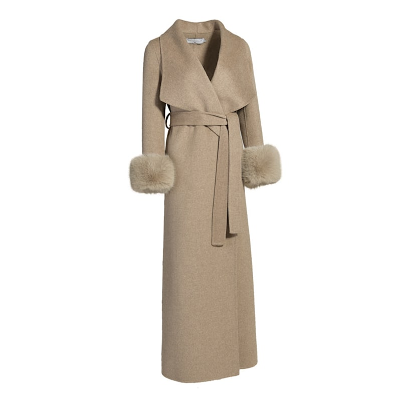 Thumbnail of Kensington Cashmere Coat Fawn image