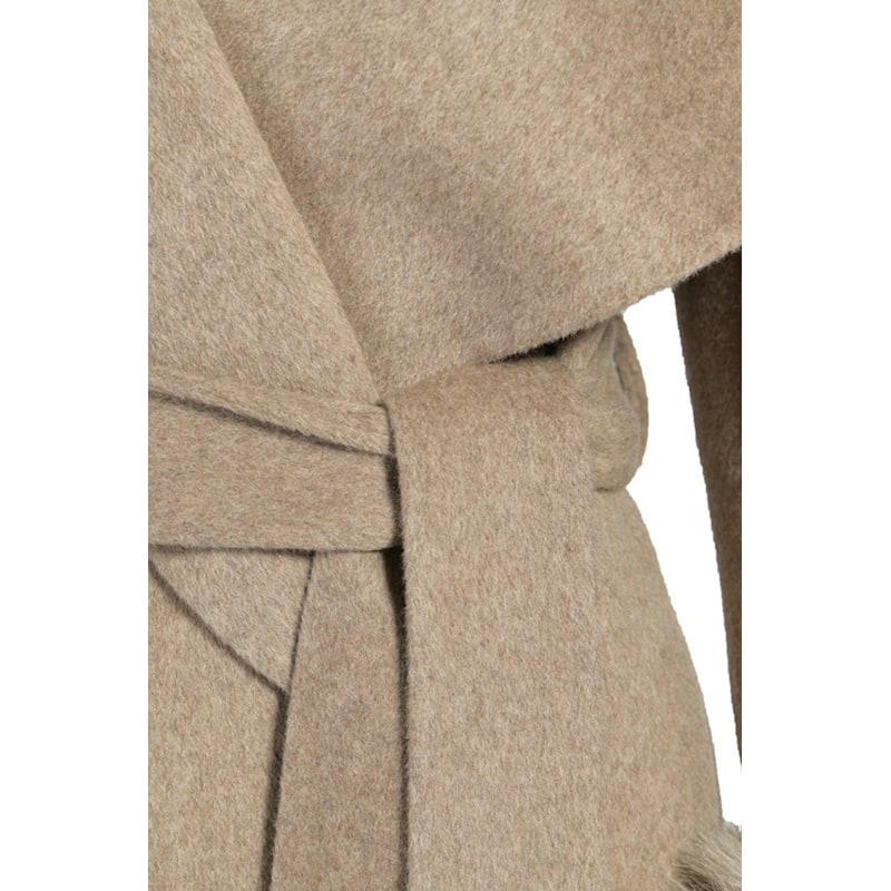 Thumbnail of Kensington Cashmere Coat Fawn image