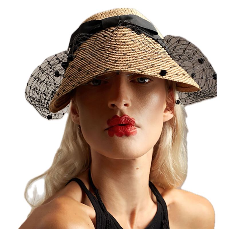 Thumbnail of Kiki Sun-Visor With Dotted Veil image