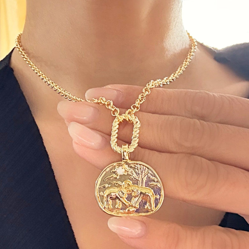 Thumbnail of Kin Medallion Charm image