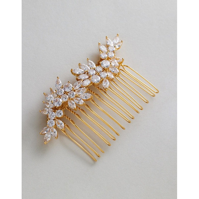 Thumbnail of Kitty Comb In Gold image