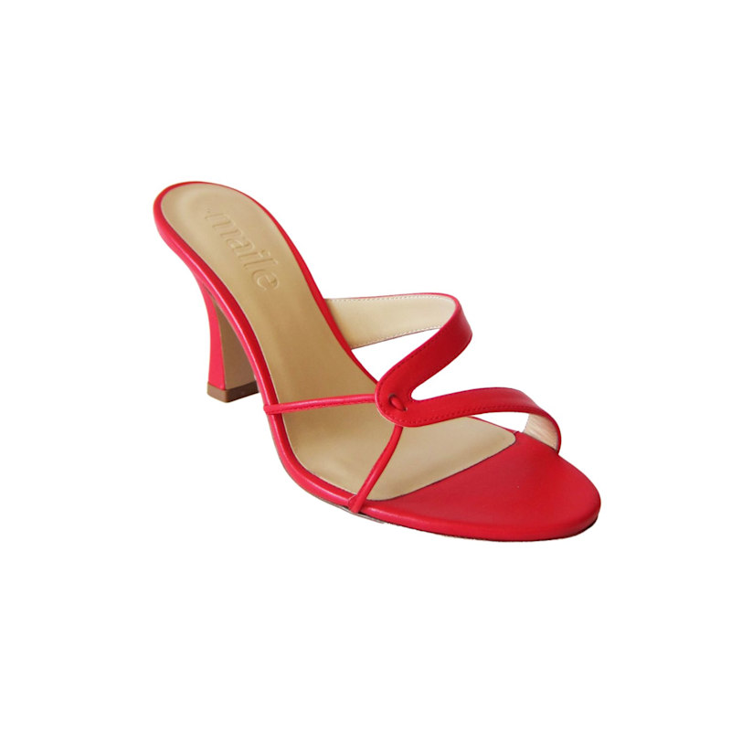 Thumbnail of Kitty Sandal Heel In Red image