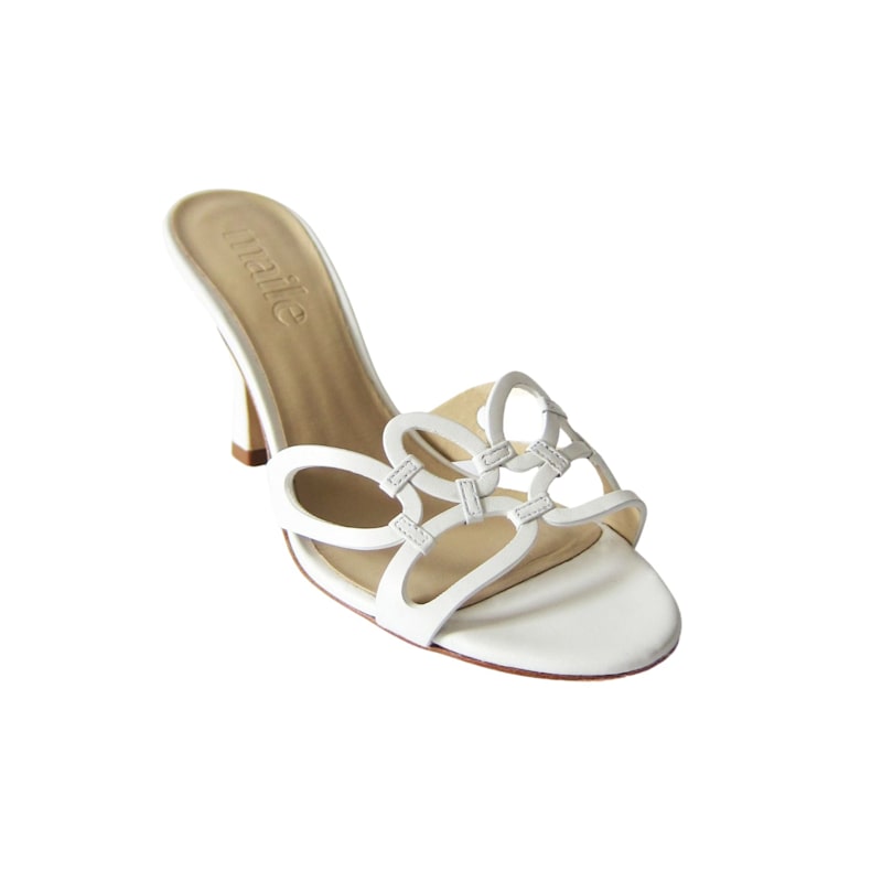 Thumbnail of Kiyo Sandal Heel In White image